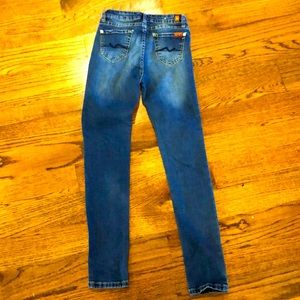 Seven for all mankind skinny jeans girls Sz 12